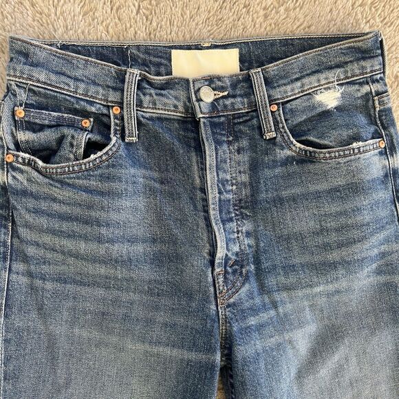 MOTHER Superior The Tomcat Playing With Scissors Distressed Size 28 1364-259 - Picture 4 of 13